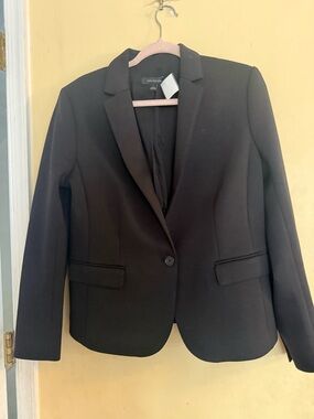 Ann Taylor Black Single-Button Women's Blazer, size 8